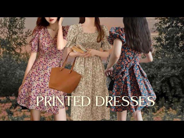 AFFORDABLE SHOPEE PRINTED DRESSES