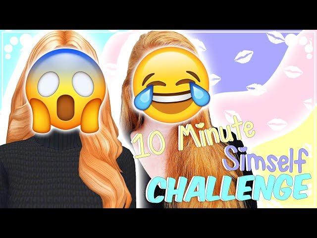 10 MIN SIMSELF CHALLENGE  (+FACE REVEAL!) | The Sims 4 | Create a Sim