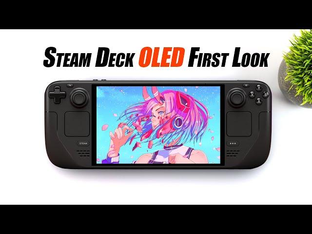 Steam Deck OLED, The Best DECK Yet! Hands On First Look