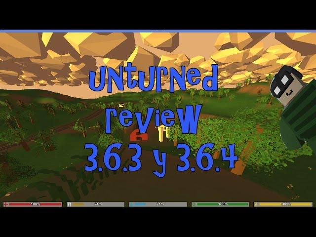 Unturned review 3.6.3 y 3.6.4  cofres,semillas y habilidades