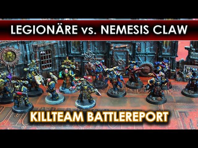 Legionäre vs. Nemesis Claw (CSM vs. Nightlords) - Killteam 2024 Einsteiger-Battlereport 04 [DE/GER]