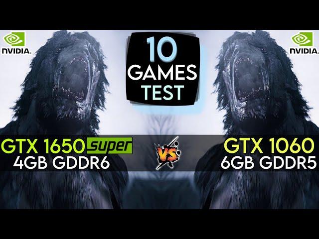 GTX 1650 Super vs GTX 1060 (6GB) | Test In 10 Games In Mid 2023 | Which Is Powerful ?