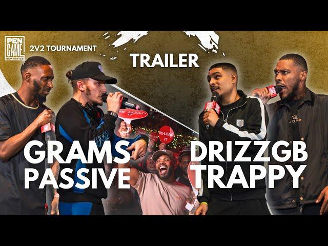 DRIZZGB & TRAPPY vs GRAMS & PASSIVE Trailer | PenGame Rap Battle 2024