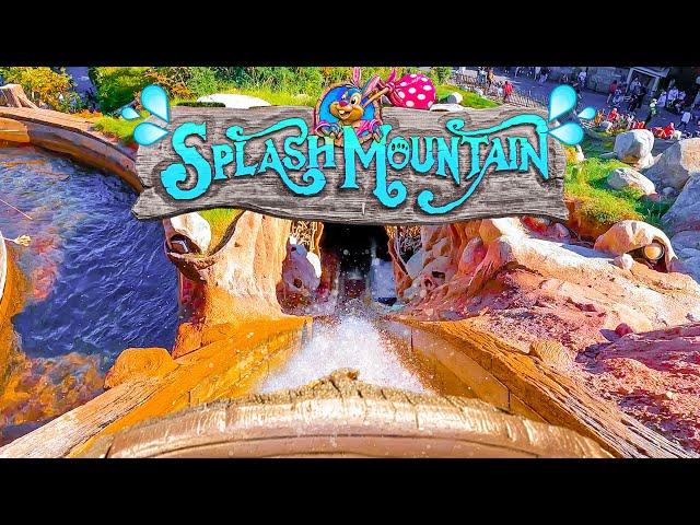 Splash Mountain Farewell Disneyland- FULL Ride POV [4K] Log Flume Ride