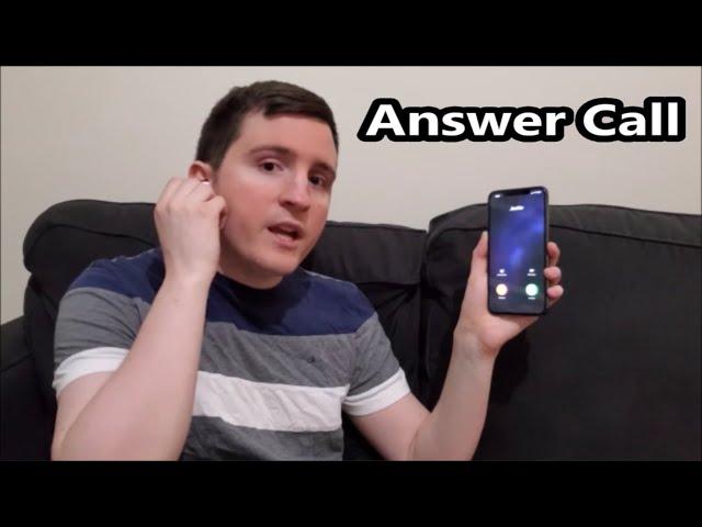 How to Answer Call or Hang Up Phone AirPods & AirPods Pro
