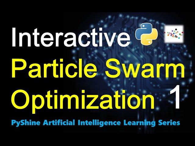 Particle Swarm Optimization in Python | Interactive PSO