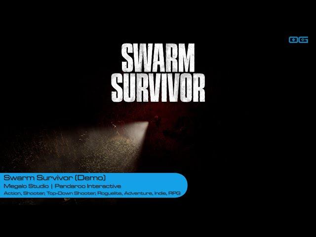 Swarm Survivor: Dark and Moody Top-Down Action (Demo Gameplay)