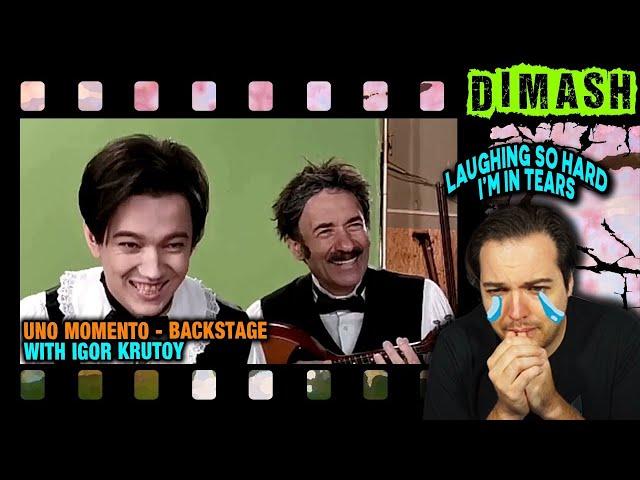 LOL!!! Uno Momento with Igor Krutoy - Dimash Reaction [PRODUCERS REACT ARCHIVE]