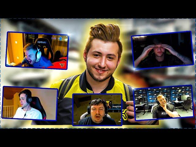 CS GO PROS REACT TO XANTARES PLAYS | REACT TO XANTARESPEEK