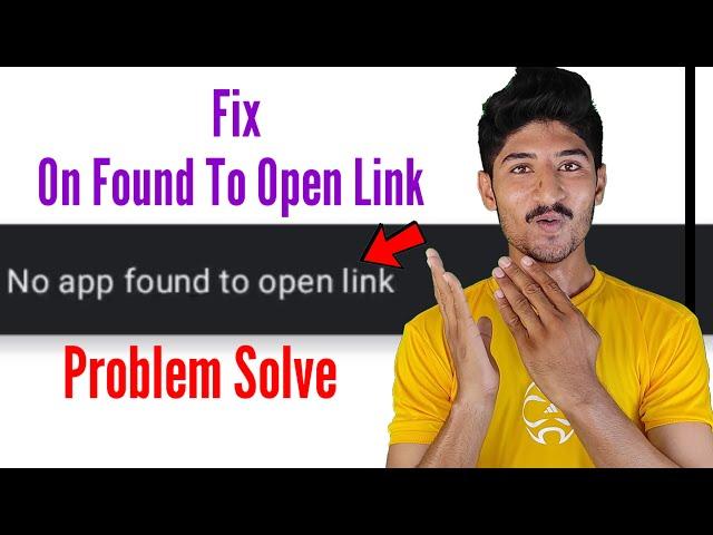 no app found to open link problemgoogle - no app found to open url kaise thik kare