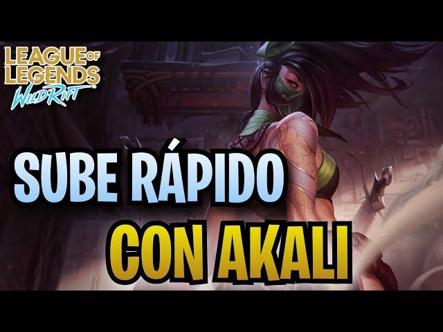 ¡AKALI TE HARÁ SUBIR DE ELO RÁPIDO!