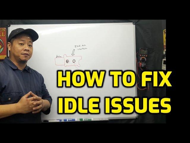 HOW TO FIX CAR IDLE ISSUES (RPM goes Up and Down Idles Rough and Shakes)