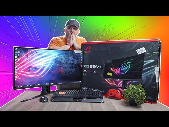 ASUS ROG Strix XG32VC 31.5” Curved Gaming Monitor, 1440P WQHD (2560 x 1440), 170Hz, 1ms Review