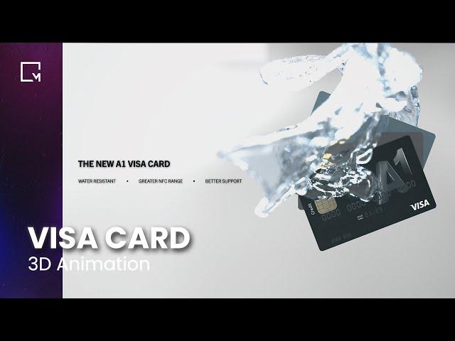 Visa Card - 3D Product Animation | Epik Studios