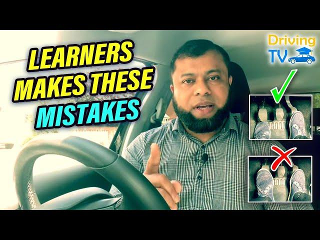 LEARNERS MAKES THESE MISTAKES: Common Mistakes Learner Drivers Make!