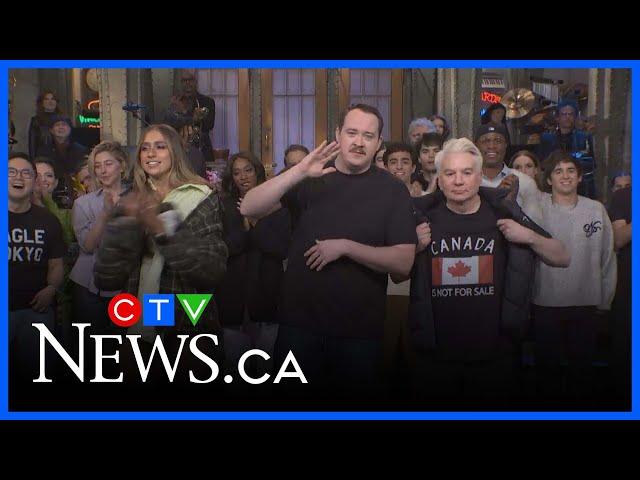 Mike Myers wears ‘Canada is not for sale' T-shirt on SNL