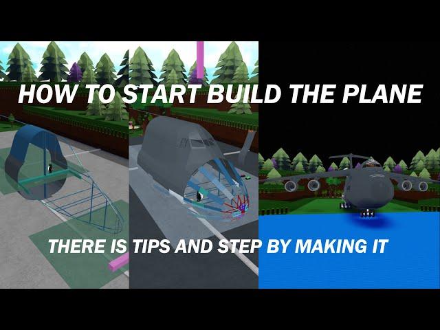 How to Make a airplane In Build a Boat for Treasure | Tutorial guide