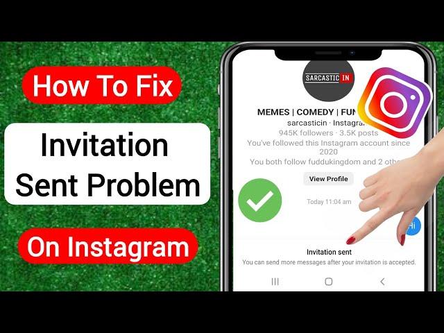 Fix Instagram Invite Sent Problem | Instagram Message Invite Send Problem