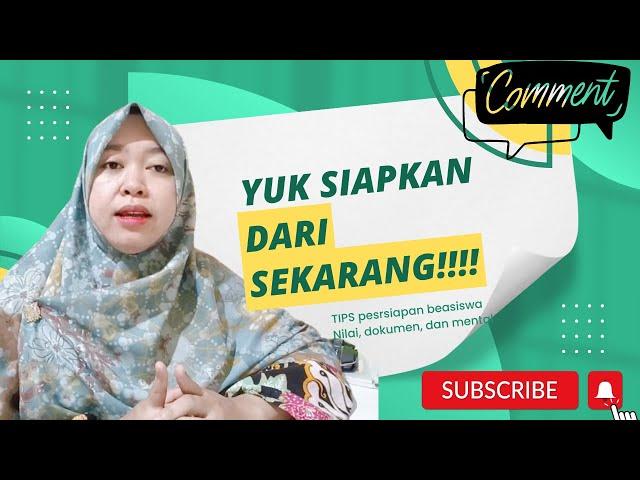 Persiapan-persiapan untuk daftar beasiswa dalam negeri/luar negeri