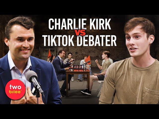 “Trump was a great president” | Charlie Kirk Debates Parker