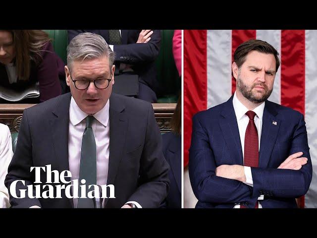 Starmer pays tribute to fallen British soldiers after JD Vance's comments