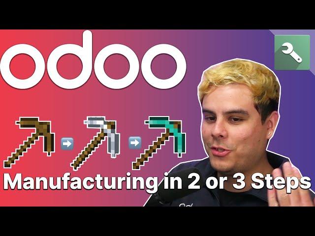 Manufacturing in Two or Three Steps | Odoo MRP