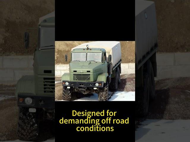 KrAZ-6322 Truck Introduction #shorts #KrAZ-6322 #Truck