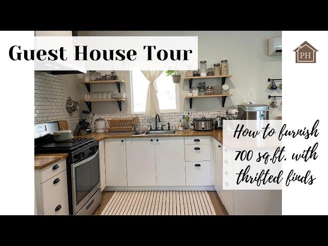 Guest House Tour - Furnishing a 700 sq.ft. Home with Thrifted Finds