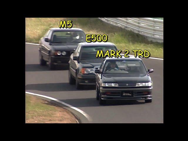 TOYOTA MARK 2 TRD/MERCEDES E500/BMW M5 И ДРУГИЕ СЕДАНЫ. ОБЗОР ОТ BEST MOTORING НА РУССКОМ.