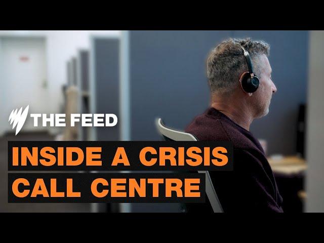 What it's like answering calls for a suicide and crisis hotline | SBS The Feed