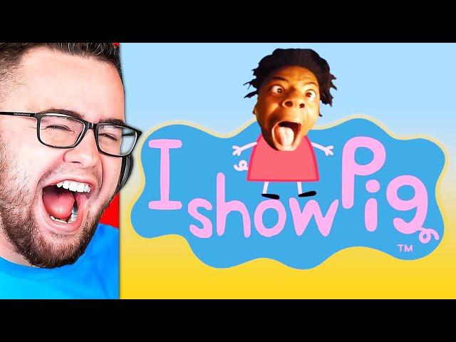 Reacting to IShowSpeed in PEPPA PIG (Peppa Pig Parody)