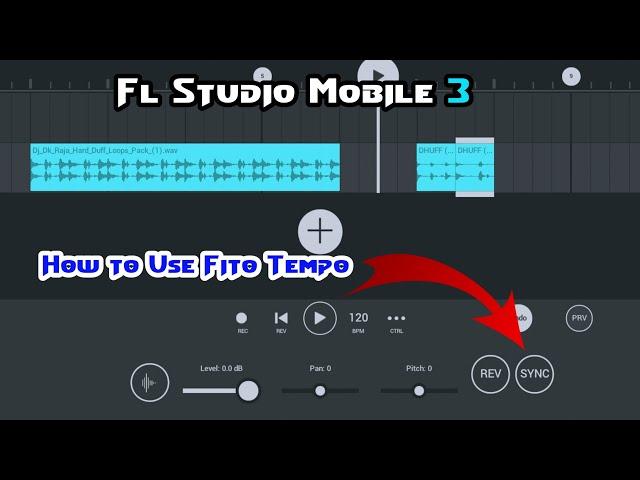 How To Fl Studio Mobile on fito tempo | FL studio mobile song ka BPM Kaise fit Karen | Fit Tempo