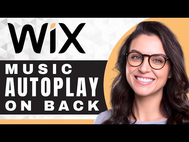 How to Autoplay a Background Music in Wix | Wix Tutorial