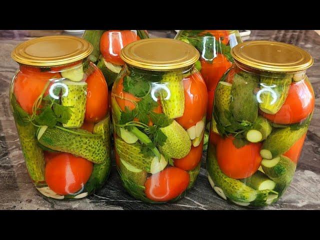 JUST POUR BOILING WATER. Incredibly delicious recipe with TOMATOES and cucumbers