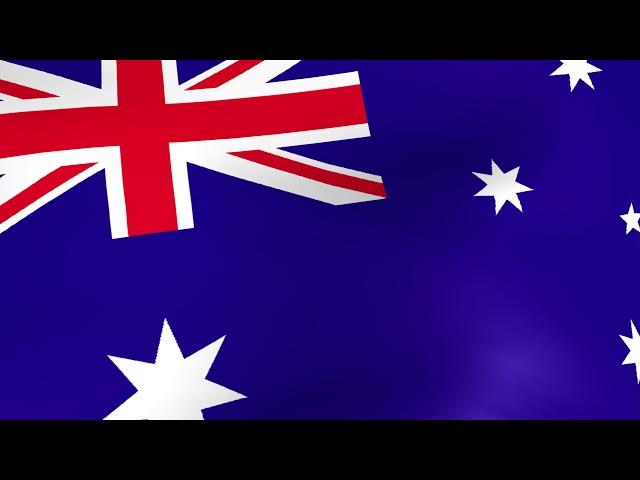 Australia Flag - 4K FREE high quality effects