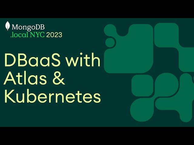 Building a Self-Service DBaaS for Your Internal Developer Platform with Atlas and Kubernetes