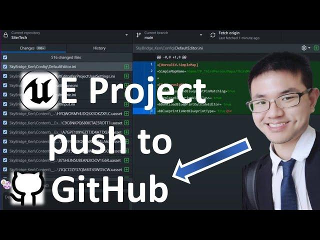 How to Push Unreal Projects to GitHub | Unreal Engine 5