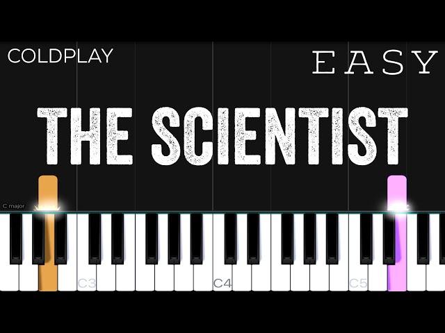 Coldplay - The Scientist | EASY Piano Tutorial