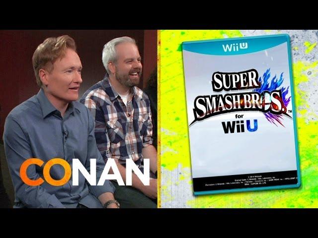 Clueless Gamer: Conan Reviews "Super Smash Bros." | CONAN on TBS