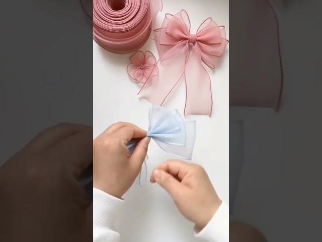 DIY Hair Bow Tutorial: Fabulous Styles with Organza Ribbons! ‍️