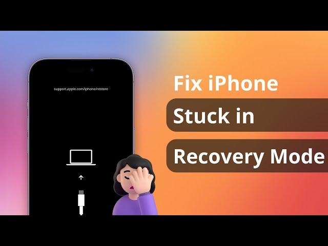 Top 4 Ways to Fix iPhone Stuck in Recovery Mode 2024