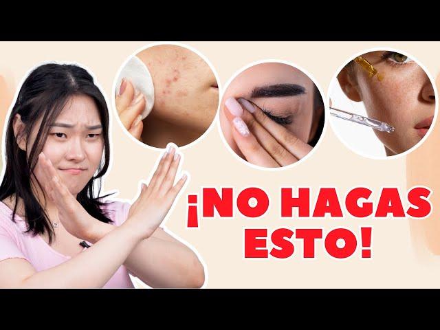 ¡ESTÁS ARRUINANDO TU PIEL! NO HAGAS ESTAS 10 COSAS | UNO, DOS, TRES