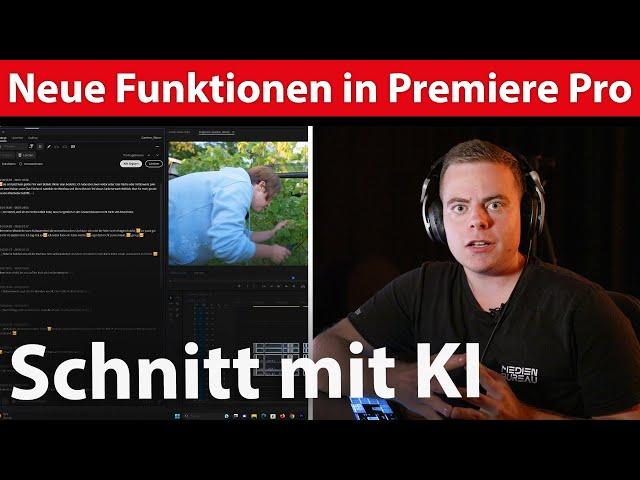 Tutorial: Neue Funktionen in Premiere Pro - Schnitt mit KI