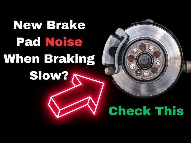 New Brakes Squeak When Stopping Slow:  6 Common Noise Causes