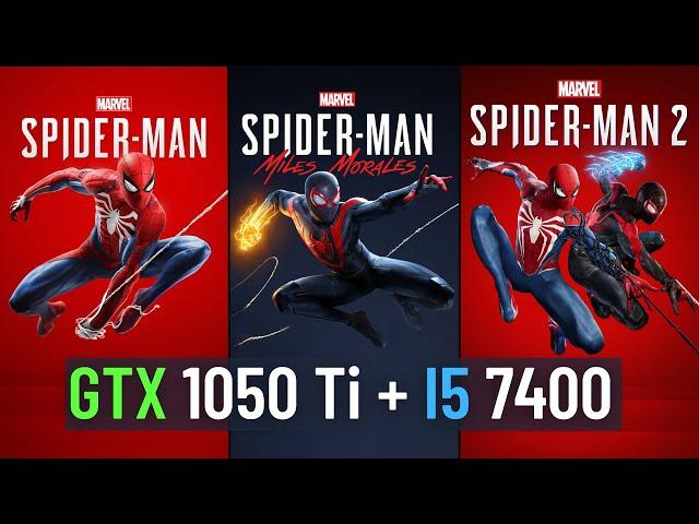 Marvel's Spider-Man Trilogy on GTX 1050 Ti