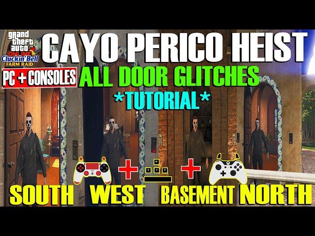 *Tutorial* After The Last DLC All Door Glitches For Consoles and For PC in Cayo Perico GTA Online