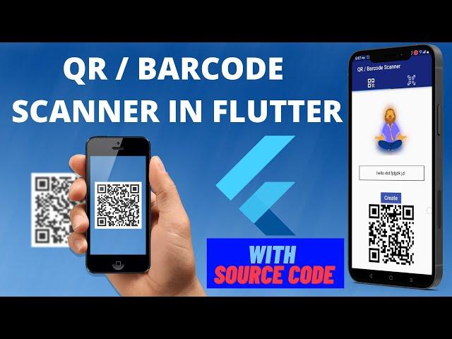 QR Code Scanner and Generator in Flutter | How to Create QR Code Scanner