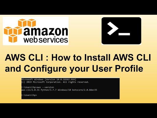 How to Install and Configure AWS CLI on Windows | Run AWS CLI commands from local