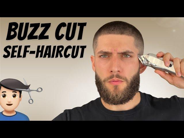 How To Give Yourself A Buzz Cut Fade | Self-Haircut Tutorial 2024