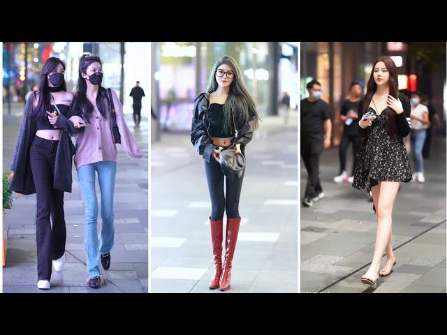 Chinese Girls Street Fashion [抖音] Style China